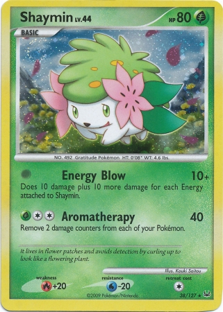 Shaymin 38/127 Cosmos Holo Promo - Theme Deck Exclusive